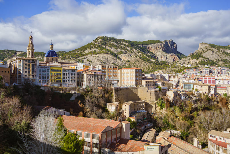 panorámica de la ciudad de Alcoy