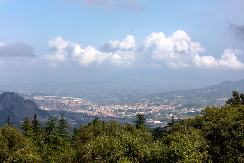 vista panorámica de Alcoy