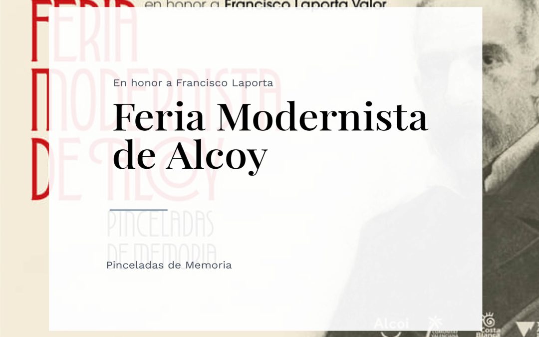 Vive la feria Modernista de Alcoy en un ambiente familiar y relajado